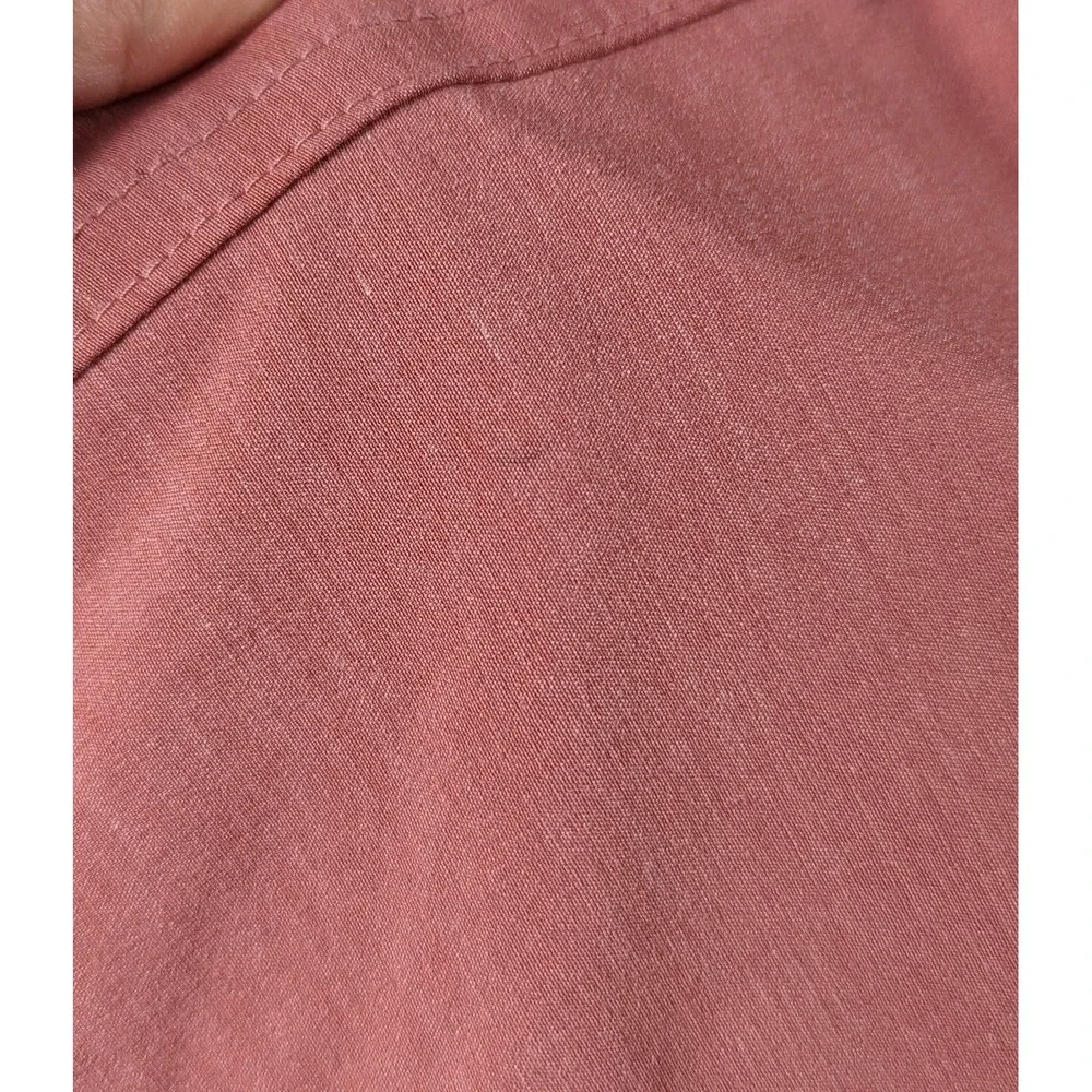 Faherty All Day Shorts Men 36 Red Pink Drawstring Stretch 9